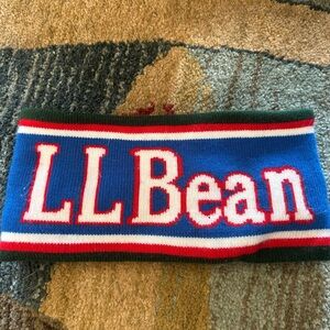 LL BEAN Headband Adult retro logo Winter